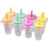 DIY Popsicle Mold Anti-deformed Reusable 8 Cavity Design Ice-lolly Maker Kitchen Tools