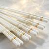 High-Temperature Resistant Luxury Macaron Color Ceramic Chopsticks - Easy To Clean