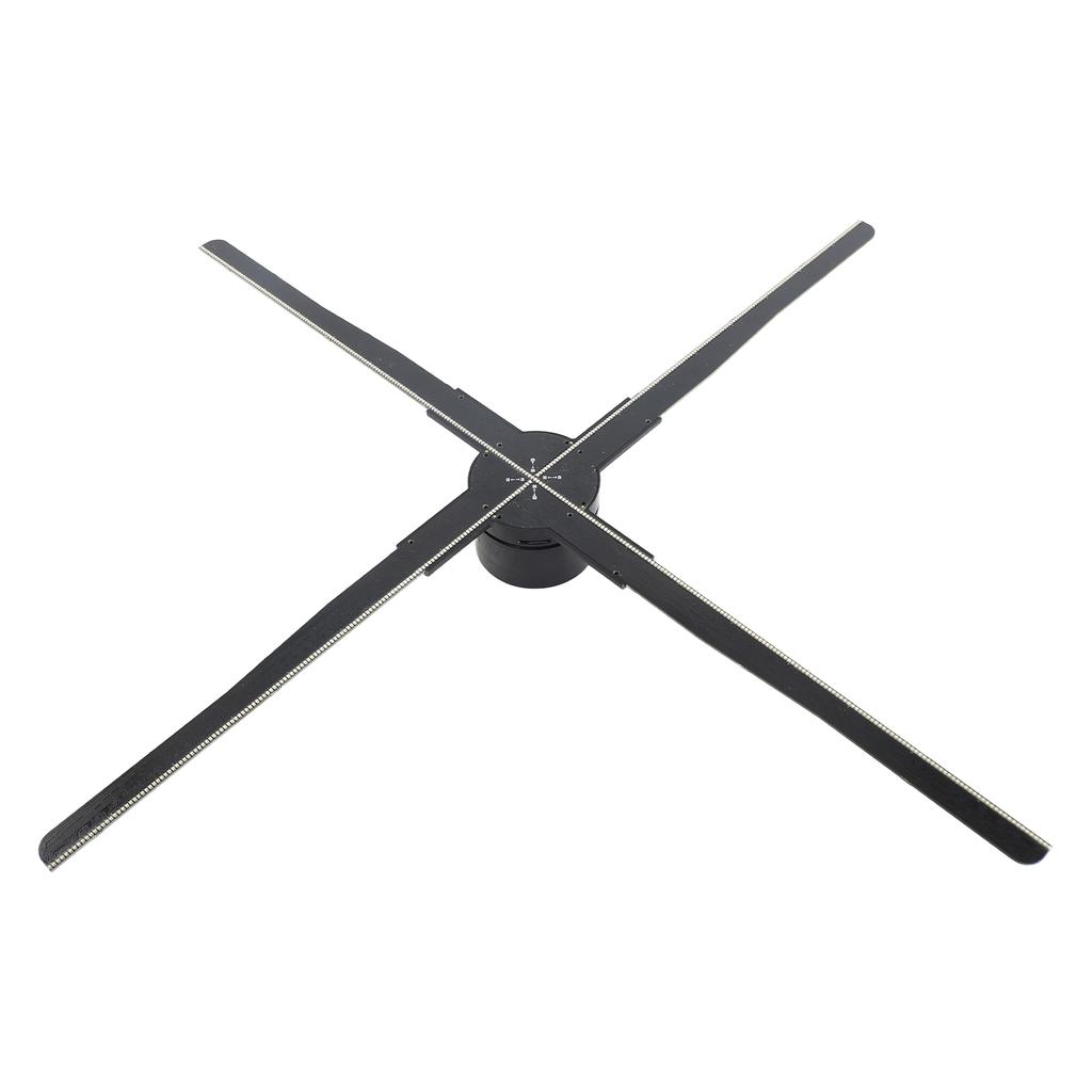 65CM Holographic Advertising Projector 3D 766 RGB Beads Fan Projection Display Prise US