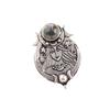 Natural Moss Agate Gemstone 925 Sterling Silver Handcrafted Jewelry Pendant1.63" CP-22-43