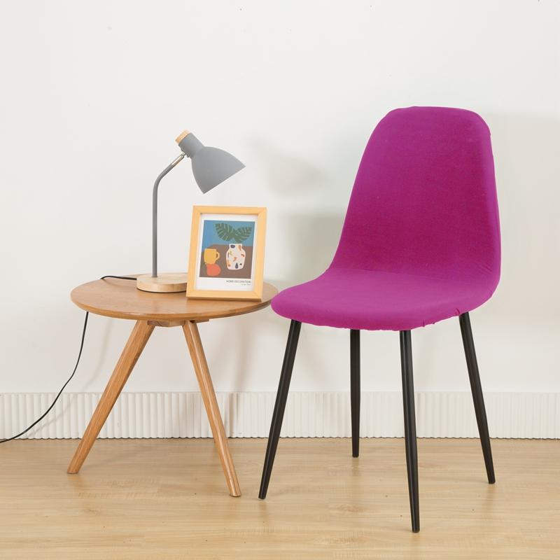 

Эластичный чехол на стул-ракушку, эластичный чехол на обеденный стул, эластичная накидка на сиденье, защита мебели, отель, дом, гостиная, съемный 1pcs