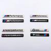 Suitable for Car Sticker M Performance Metal Car Sticker BMW Nameplate Aluminum Label Leaf Board Decoration Sticker