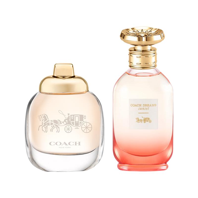 COACH California Dream/New York Eau De Parfum For Women s Sample Set Two Piece Set Eau De Parfum Floral Fruity Accord California Dream+New York Eau De Parfum 4.5ml*2