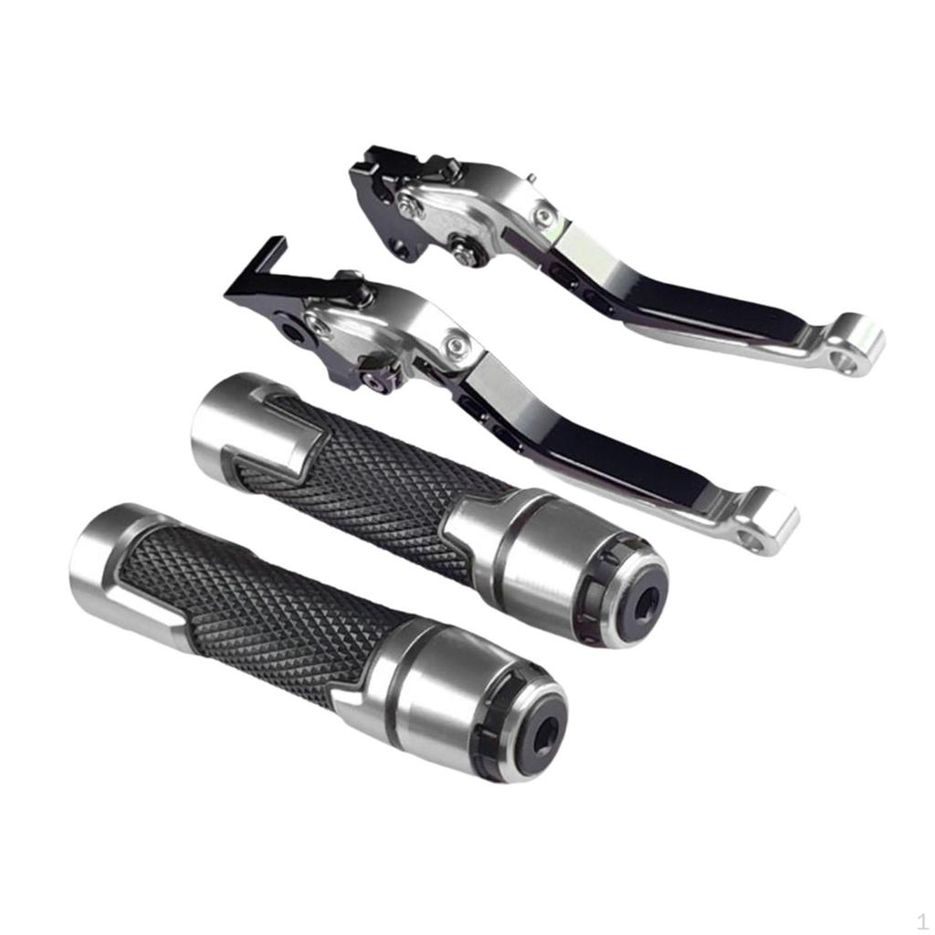 Motorrad Kupplung Bremshebel Set Erweiterbar Professionelle Stabile Leistung Faltbare Lenker