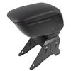 Leather Armrest Console Box for Light Standard and Universal Cars, Cars, Trucks, Black,