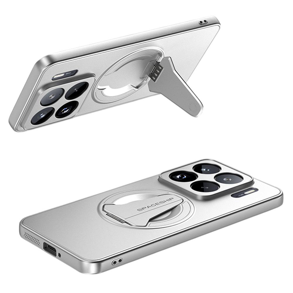 Pro pouzdro Xiaomi 15S Pro Kompatibilní s MagSafe Skrytý stojánek Matný PC TPU zadní kryt na telefon s povrchem na dotek