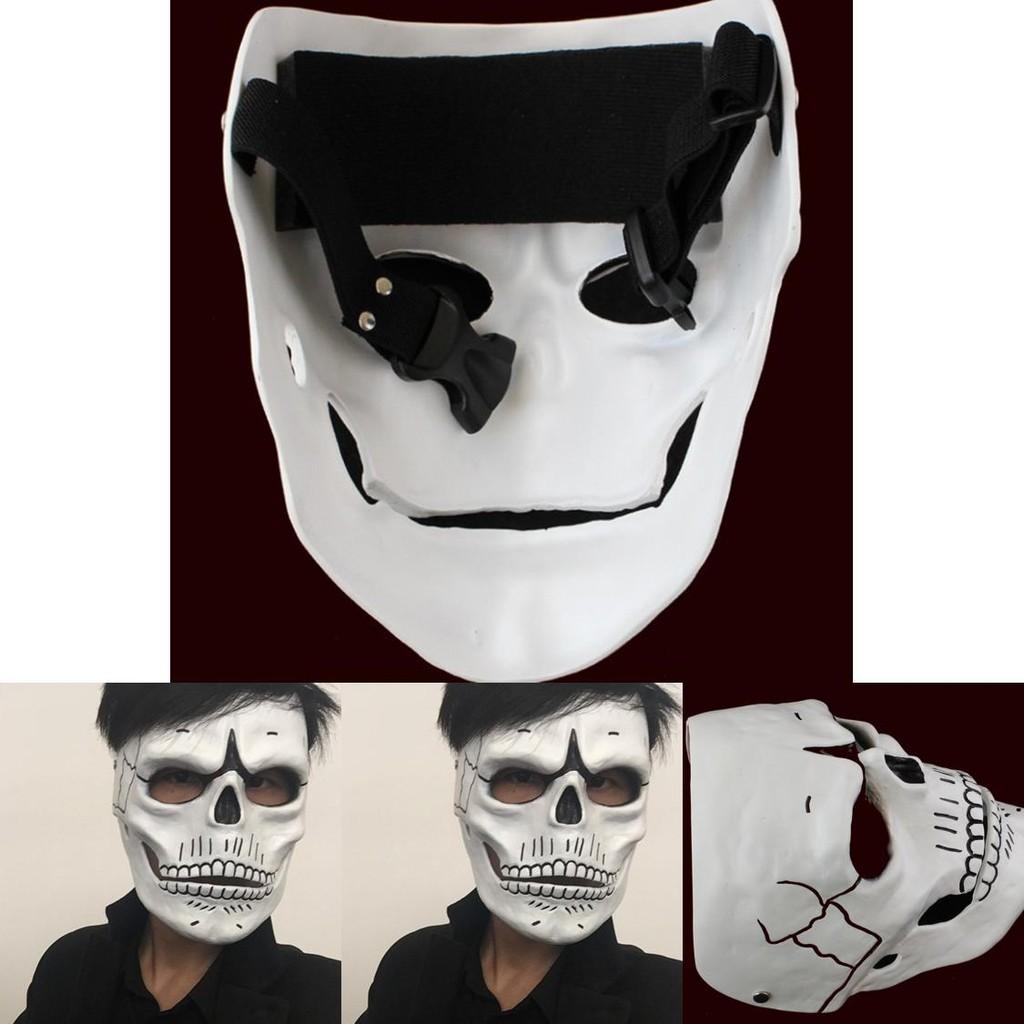 James Bond 007 Terrifying Ghost Mask Realistic Resin Costume Accessory For Halloween And Festivals