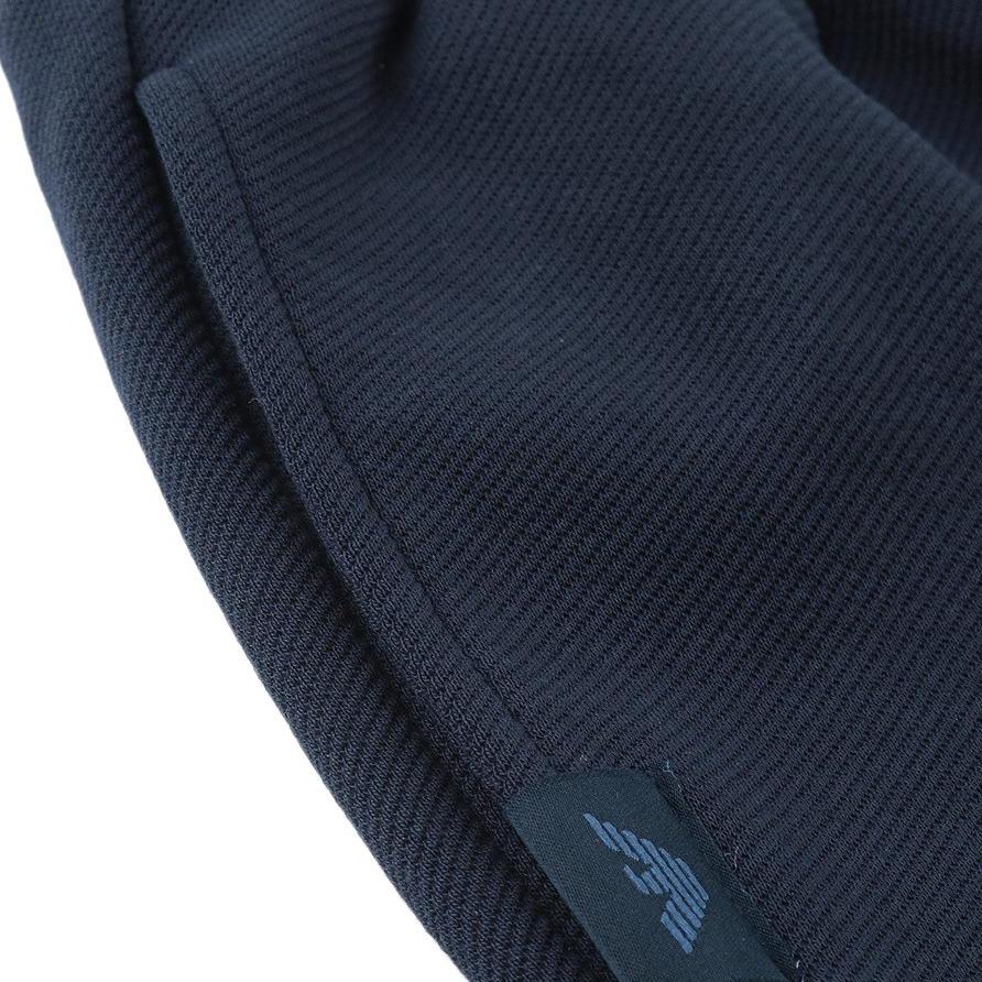 Emporio Armani FW25 Solid Color Mid Waist Elastic Waist Casual Pants Men bottoms EM000500-AF15006-UB102
