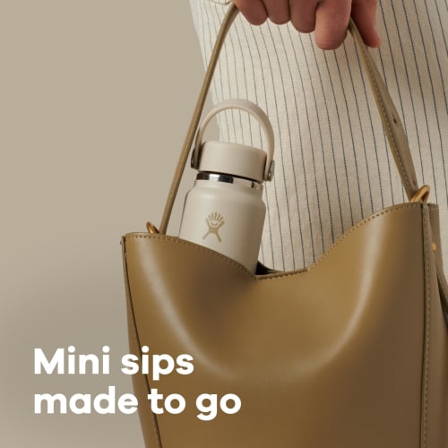 Micro Hydro 200ml Stainless Steel Water Bottle with Automatic Insulation (Official Japanese Product)