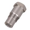 1PC Stainless Steel M18 X 1.5 Oxygen O2 Sensor Spacer Adapter Bung Catalytic Converter Fix Check Engine Light