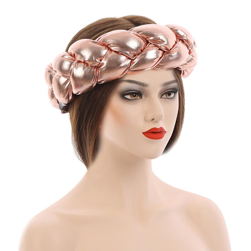 Fashion Braids Headbands for Women Candy Color Elastic Hair Bands Ladies Turban Female Headwear Accessories Bandage Bandana