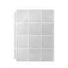 11 Holes 10 Pieces 12 Pocket Loose-leaf Card Booklet Pages 58mm Barking Badge Collection PP Inside Replacement Card Collection