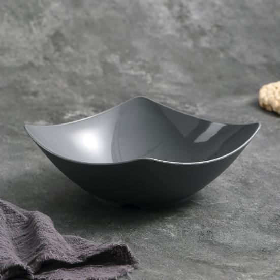 1/4Pcs Disposable Square Serving Bowls Smooth Edges Party Snack Salad Bowl