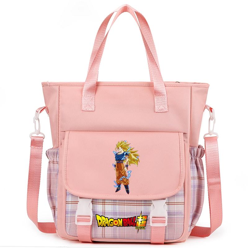Anime Dragon Ball Carrying Bag Handbag Shoulder Bag Tote Bag for Teenager Girl Boy Back To School Bag Men Women Leisure Travel Bag Rucksack Mochila