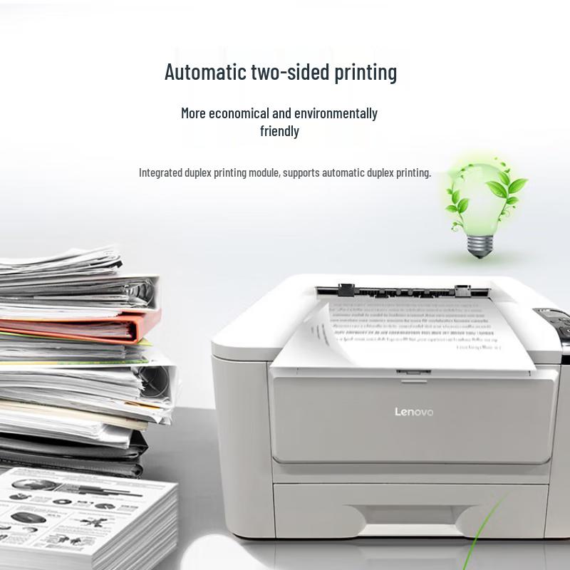 Lenovo GC250DN A4 Monochrome Laser Printer CN plug (adapter included)