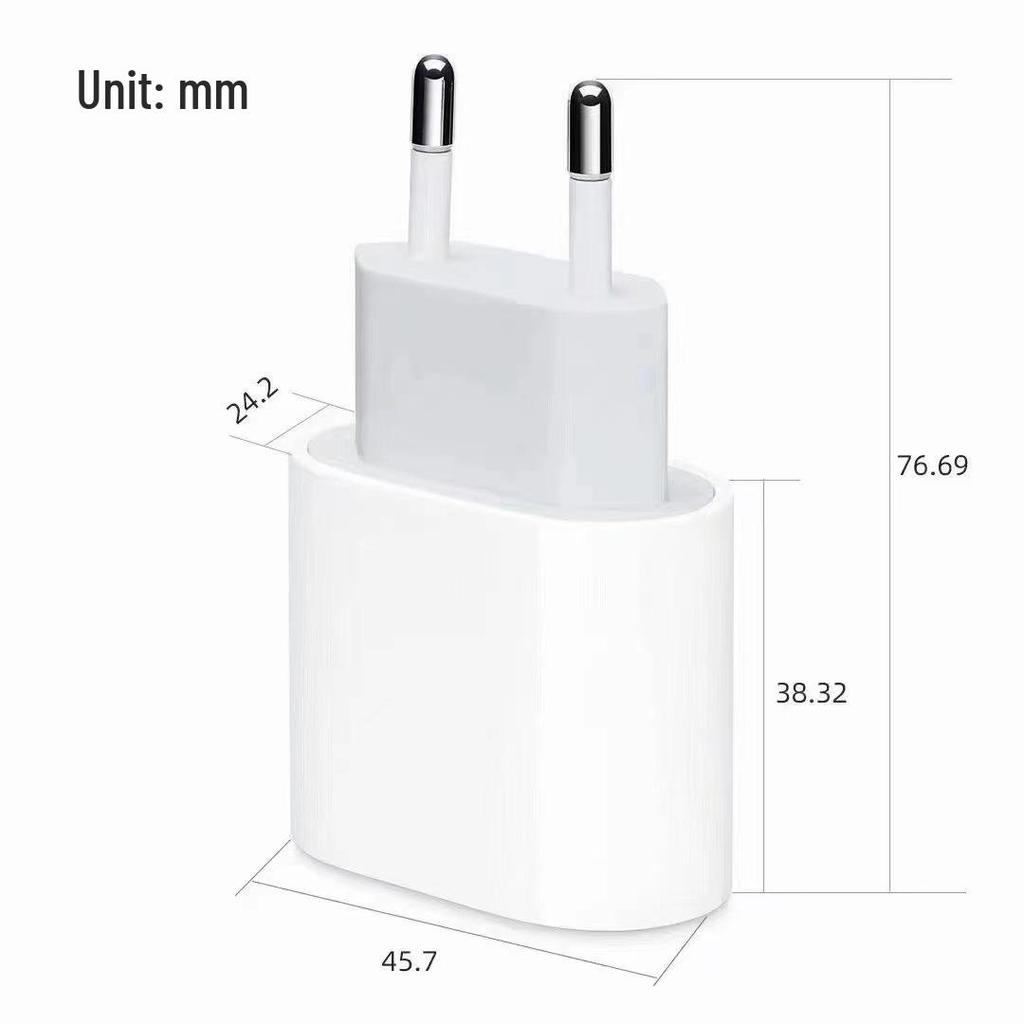 PD20W Fast Charger for iPhone 14/15 - EU/US Standards