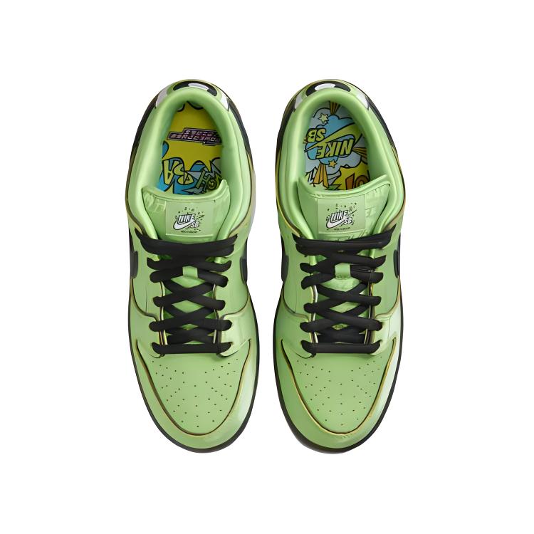 Nike SB Dunk Low The Powerpuff Girls Buttercup TD FZ8831-300