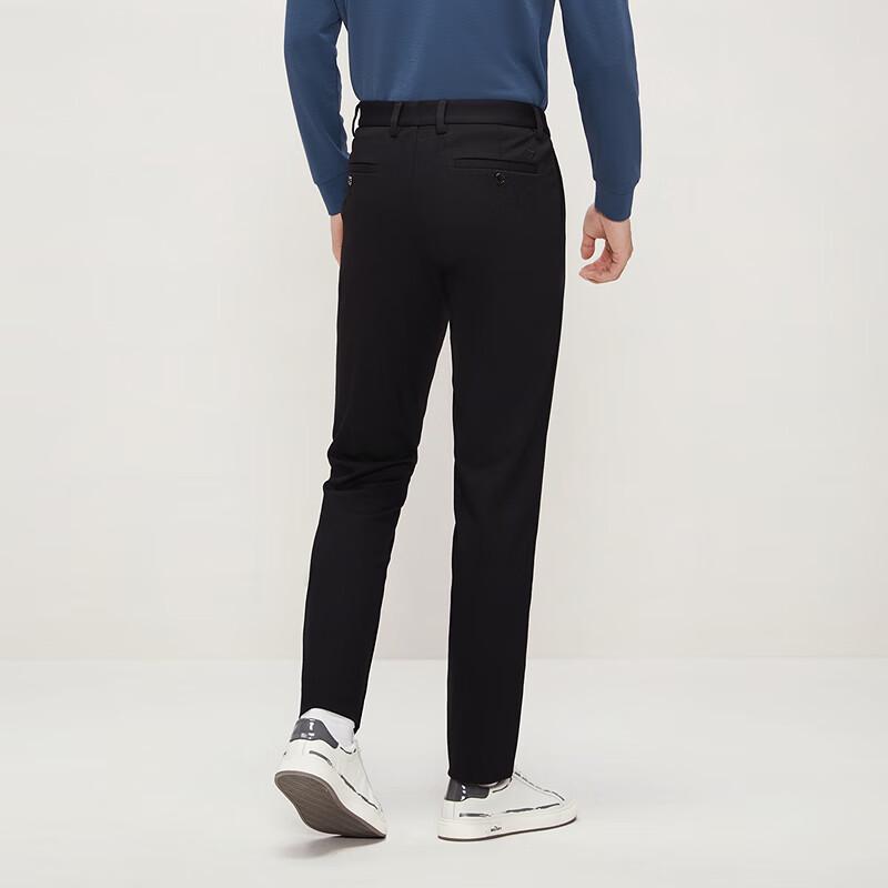 Men's Slim Fit Straight-Leg Knit Casual Pants