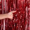 Colorful Tinsel Curtain Glitter Streamers Fringe Backdrop Curtain Streamer Curtain  Christmas Event