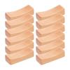 36-Piece Japanese Style Chopstick Rests, Wooden Chopstick Holders, Lightweight Portable, Stylish Cutlery Rests for Dining Table Decoration