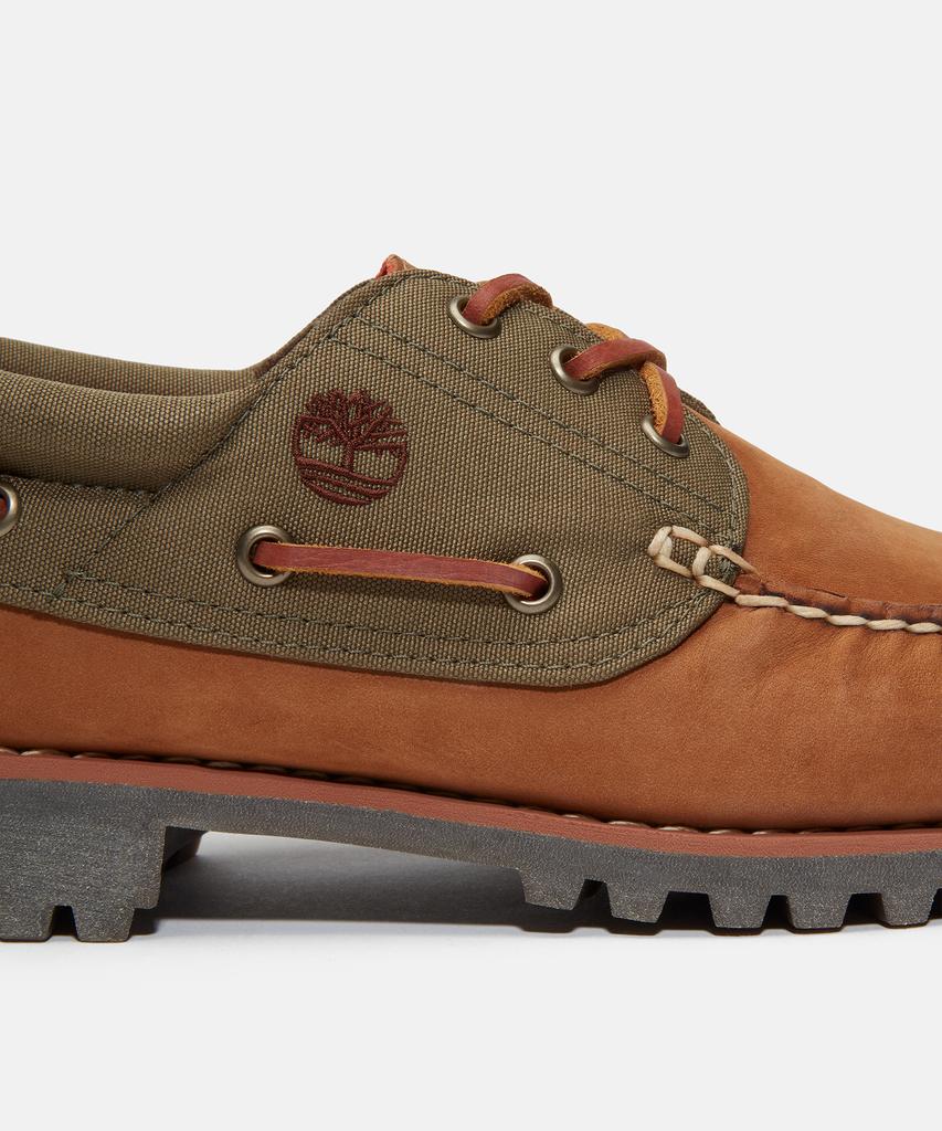 Timberland (Men'S) Authentic Boat Shoes - Medium Brown Nubuck / A6Dxw-Em5