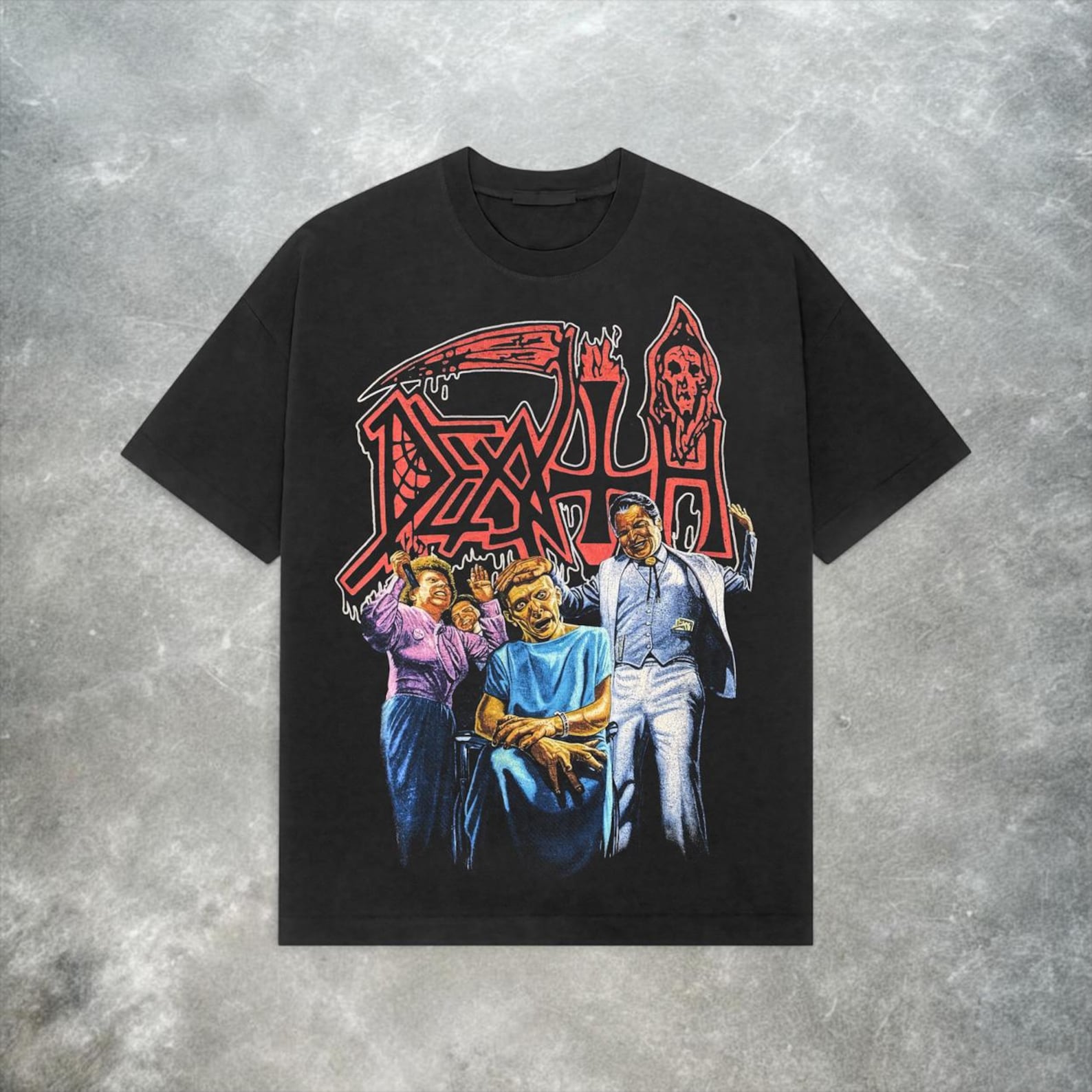 Death - Spiritual Healing Tee – Y2K Death Metal Band T-Shirt S