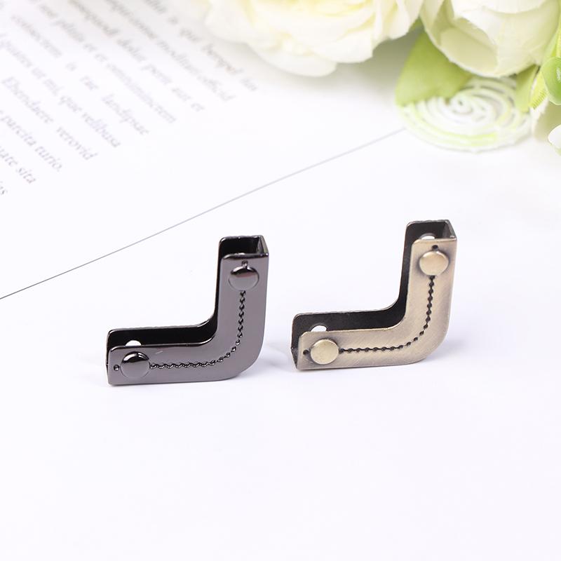 1Pc Metal Bag Corner Corners Decor End Clip Edge Banding Bag Accessories Leather Decorative Corner Banding Decorative Strips