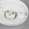 1PC Support de Lampe de Plafond Plastique Épaissi E27 Support de Lampe à Vis Port de Lampe à Vis Plastique Résistant à la Compression Support de Lampe Plat Projet