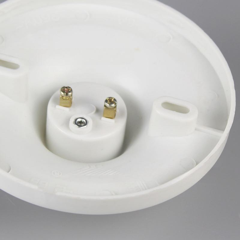 1PC Support de Lampe de Plafond Plastique Épaissi E27 Support de Lampe à Vis Port de Lampe à Vis Plastique Résistant à la Compression Support de Lampe Plat Projet
