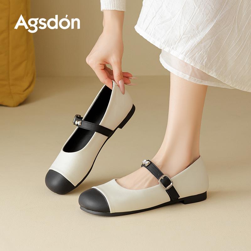 Ballet Mary Jane Shoes New Summer Retro French Single Shoes Temperament Small Leather Shoes