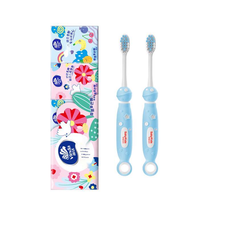 Vinda 3-Ply Pocket Tissues & SUCKER Toothbrush Bundle