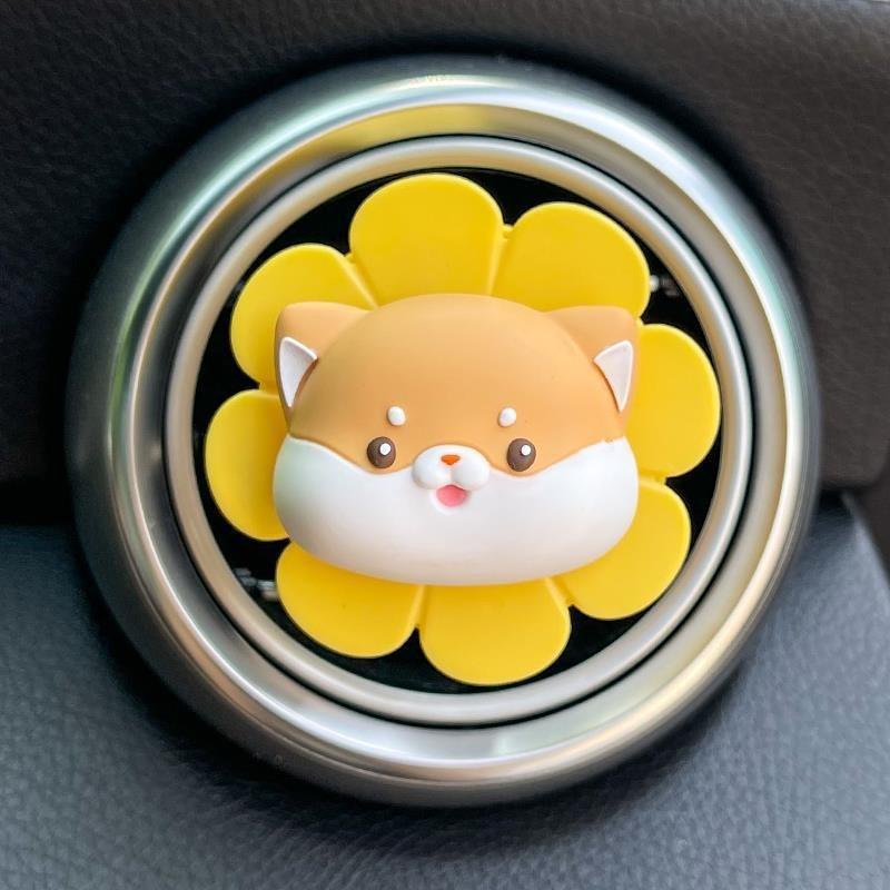 

Rubber Car Animal Vent Clip Car Fragrance Aromatherapy Garden Duck Decoration StyleA
