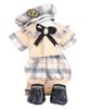 Teddy Bear Mail Order Alice Gelatoni Clothes Dress Up Costume Traditional Check Set Up Body Not Included S Size