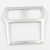 For Ford Explorer 2011 2012 2013 2014 2015 Carbon Black Interior Console Navigation Cover Frame Trim ABS Car Accessories 1pcs