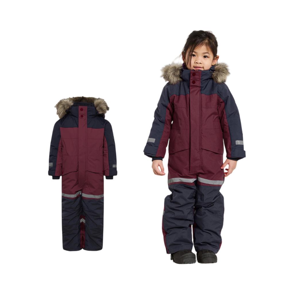 Kids' Snowsuit - Fleece Lined Insulated Onesie