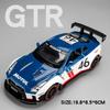 1/22 Nissan GTR Alloy Model Car Diecast Metal Toy Car Sound & Light Children Boys Toys Vehicle Collection Gifts A594