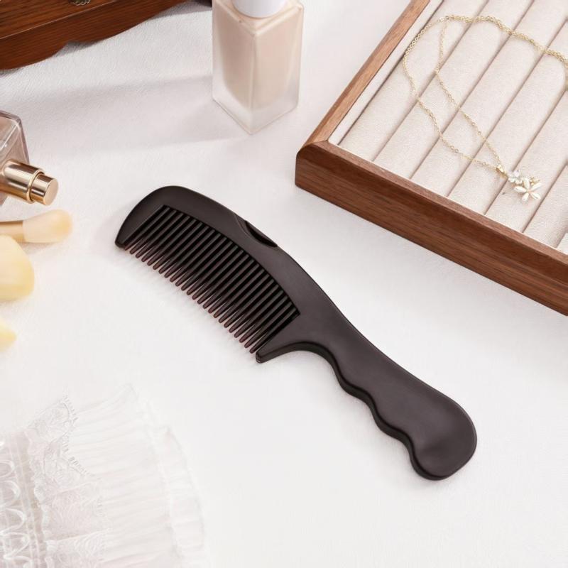  Pettine per il sollievo dalla forfora Pettine con denti cavi Massaggio punto del cuoio capelluto Rimozione della forfora Riduce il prurito Pettine per la cura del cuoio capelluto per donne uomini