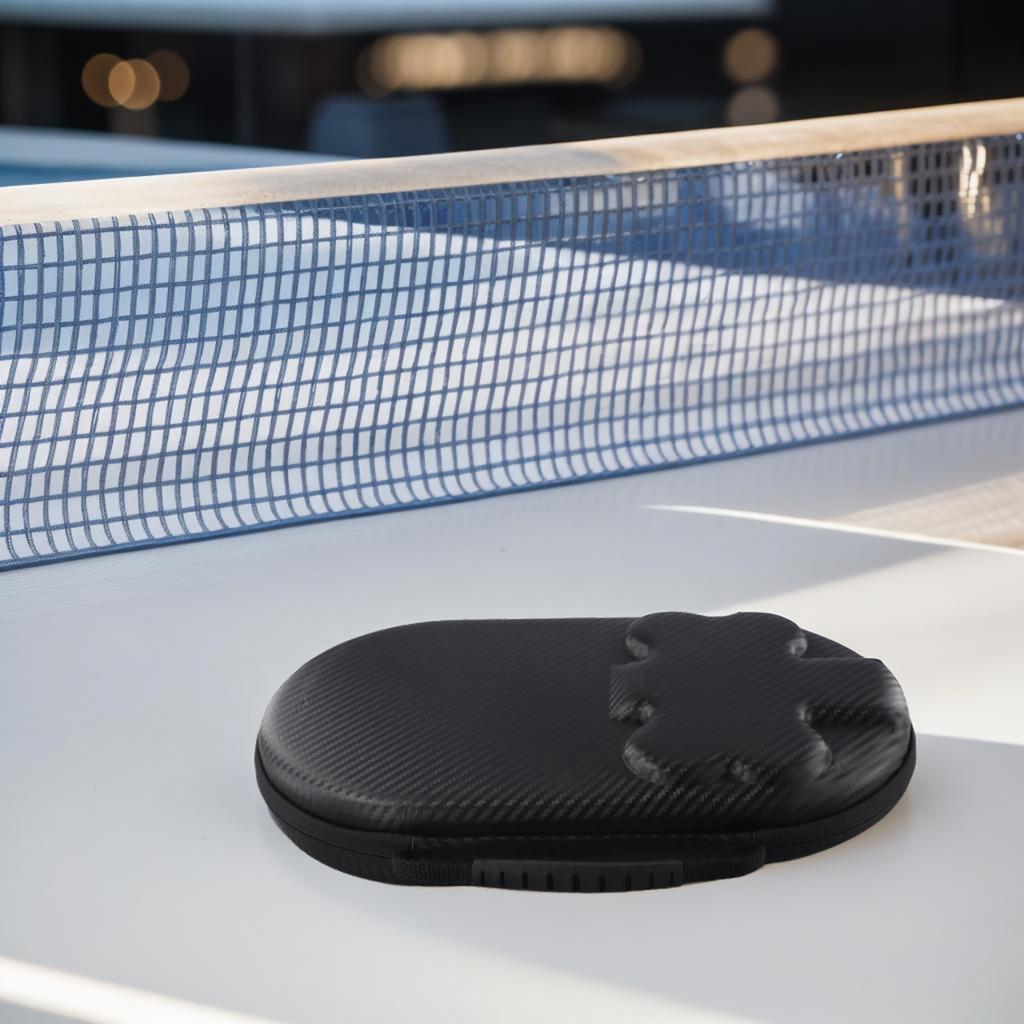 Bolsa para Paleta de Tenis de Mesa Estuche Duro EVA con Ranura Antiarañazos