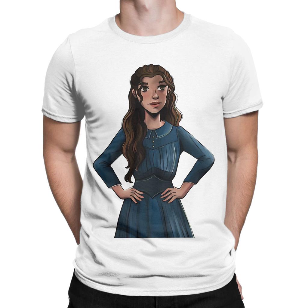 Blue The Enola Holmes Mysteries Graphic Funny 100 Cotton TShirt The Enola Holmes Mysteries Tops Tees For Unisex