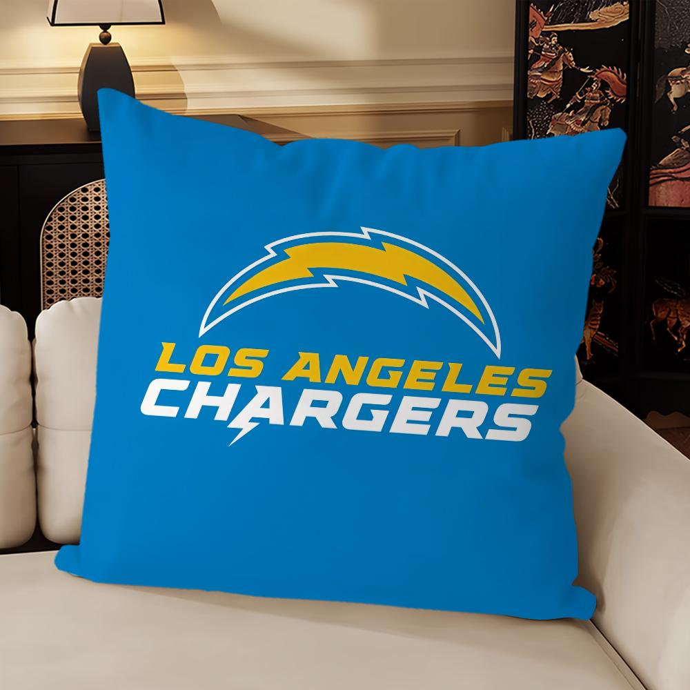 American Football Living Room Headboard Bedroom Office Cushion Cushion Sofa Nap Time Los A-Angeles C-Chargers Pillow Case