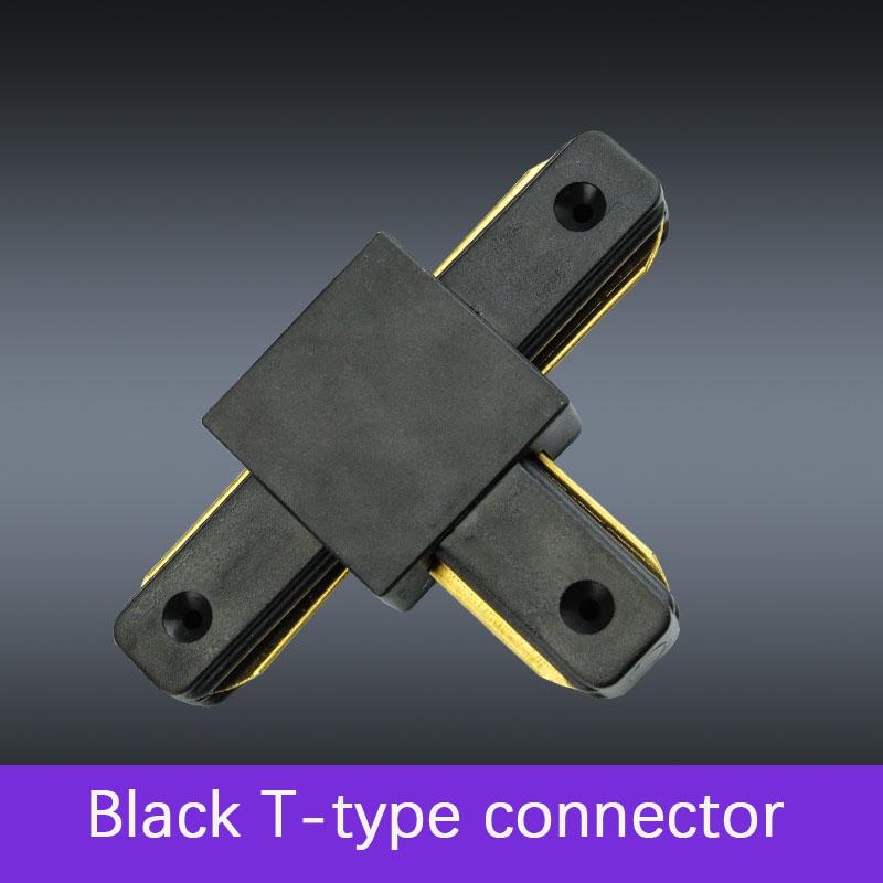 1pcs led Track light rail 50cm PVC white  black lead rail connectors rail 2 Wire bracket accessories