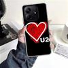 Band U-U2 Rock Soft Phone Case For Xiaomi Redmi Note 15 14 14S 13 12 Pro Plus 12S 11 11S 11E 10 10S 11T 5G Fundas Coque Redmi No