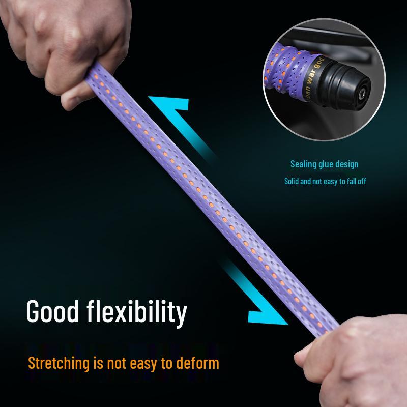 Anti-Slip Leather Motorcycle and Electric Scooter Handlebar Grip & Twist Cover