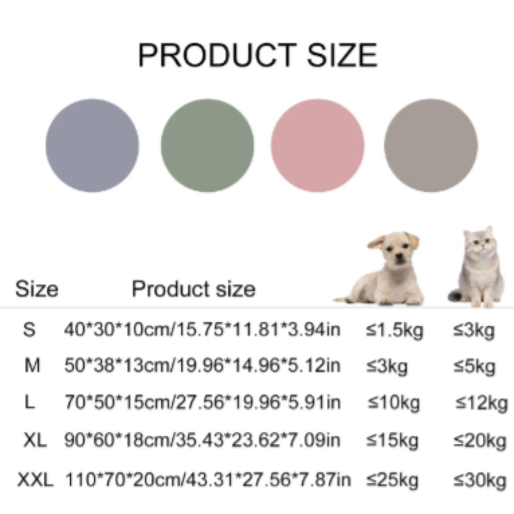 Pet Sofa Sleeping Bed Large Dog Bed House for Cats Big Space Dog Sofa Sleeping Mat Winter Warm Dog Cushion