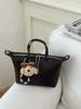 Women's 2026 Woven Texture Bucket Bag - Large Capacity, Stylish Commuter Shoulder Tote