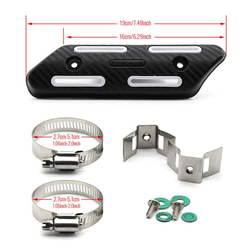 Exhaust Heat Shield Protector Guard for Yamaha YZ 125 250 250F 450F 250X WR 250R 450R  2018 2017 2016 Anti-scalding