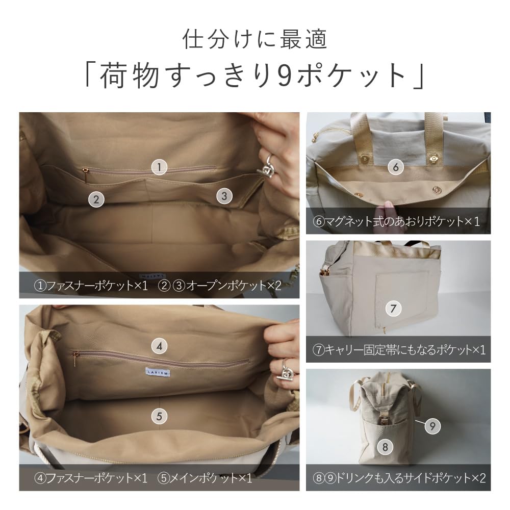 Large and Convenient Boston Bag for Sports Travel Lightweight Bag with Perfect for Overnight Trips and Hospital Size Black [LS LASIEM] Lightweight,