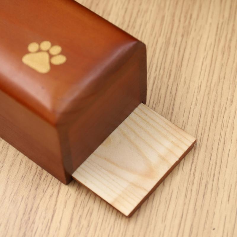 Dog Funeral Cremation Wood Urns for Ashes Pet Wood Memorial Urns Gifts Commemorate Love Funeral Cremation
