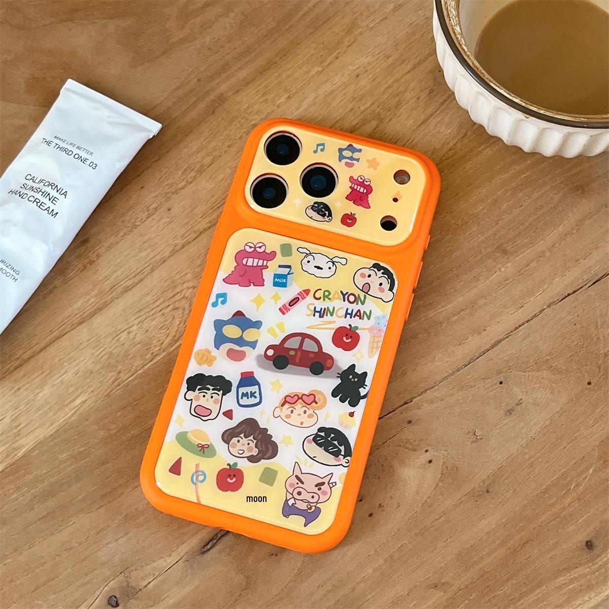 

Shin-chan Family Blue Light iPhone 15 Pro Max Drop-Proof Case iPhone 15 Pro