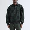 Kith Geo Quilted Nelson Rugby Stadium Men Tops Green KHM033258-302